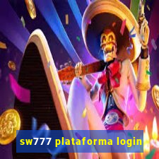 sw777 plataforma login